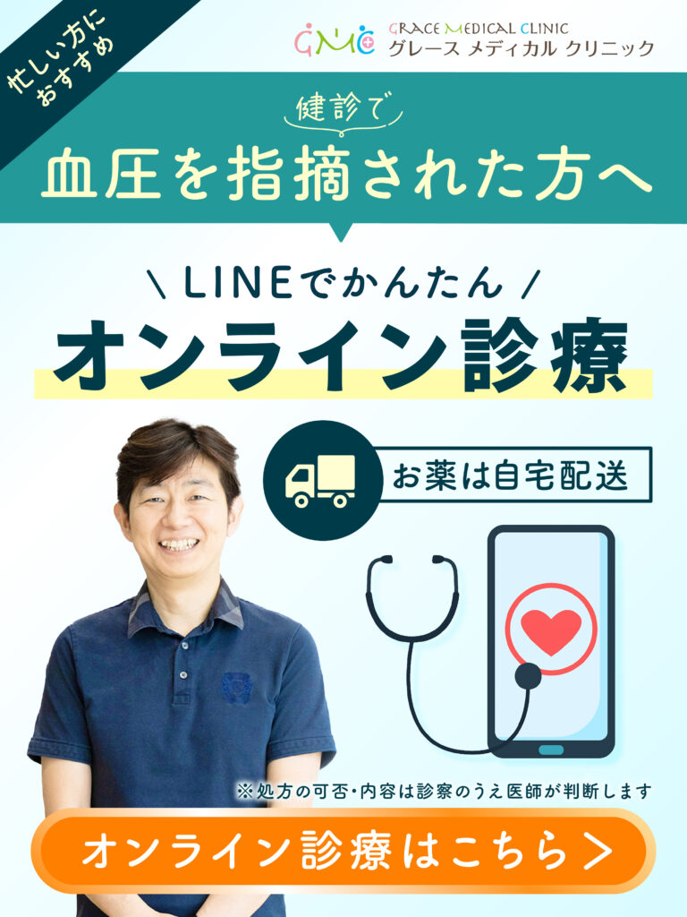 高血圧のオンライン診療のご案内